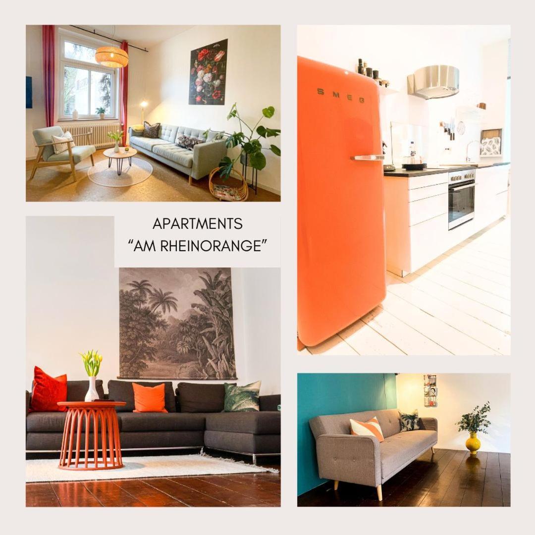 Apartments "Am Rheinorange", Netflix & Prime 뒤스부르크 외부 사진